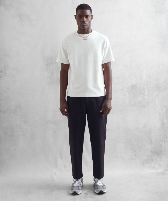 Wax London Textured Cotton Dean T-Shirt