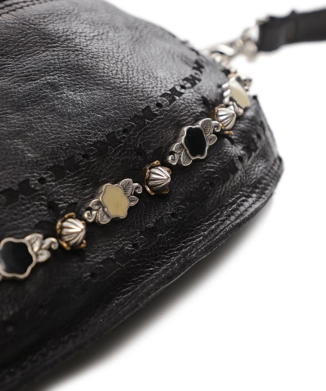 Campomaggi Embellished Leather Waist Bag
