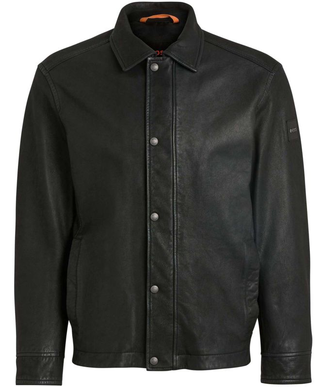 BOSS Leather Jericho Jacket