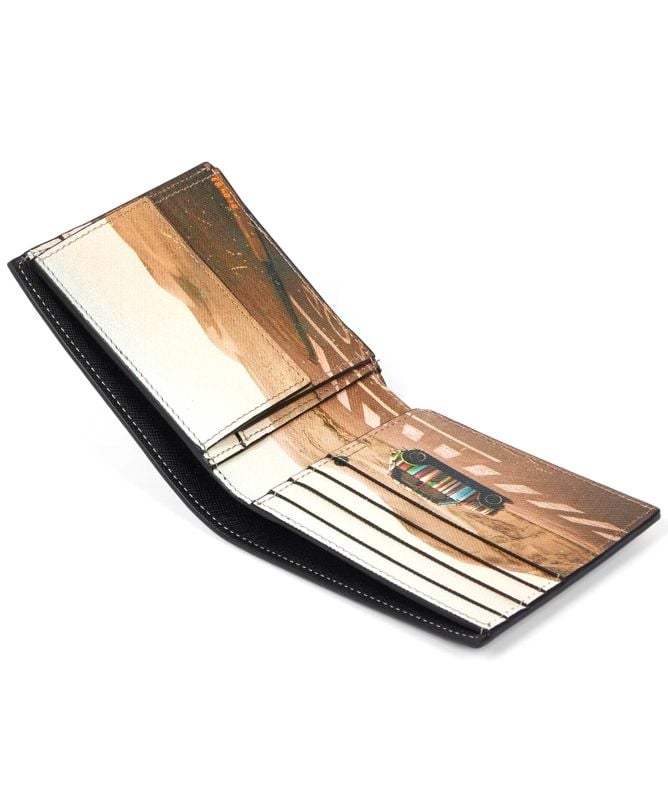 Paul Smith Leather Desert Mini Coin Wallet