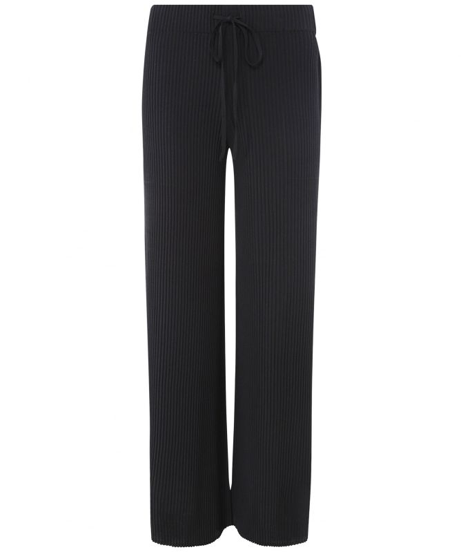 NU London Wide Leg Plisse Pants