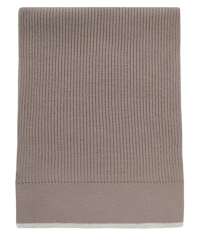 Seinse Rib Knit Tipped Scarf