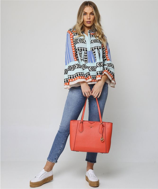 Devotion Twins Zakar Embroidered Blouse