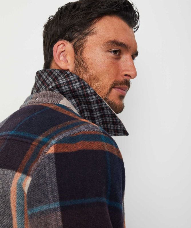 Paul Smith Wool Check Harrington Jacket