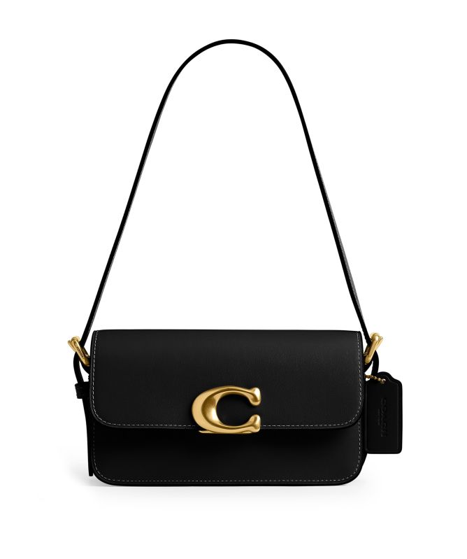 Coach Zoe Leather Shoulder Bag