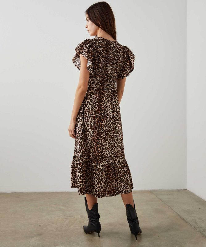 Rails Clementine Leopard Print Dress