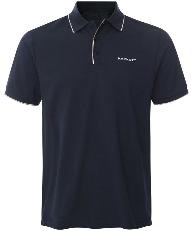 Hackett Classic Fit Tipped Polo Shirt