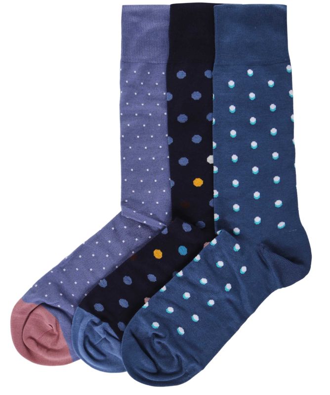 Paul Smith Spot Socks Three Pack