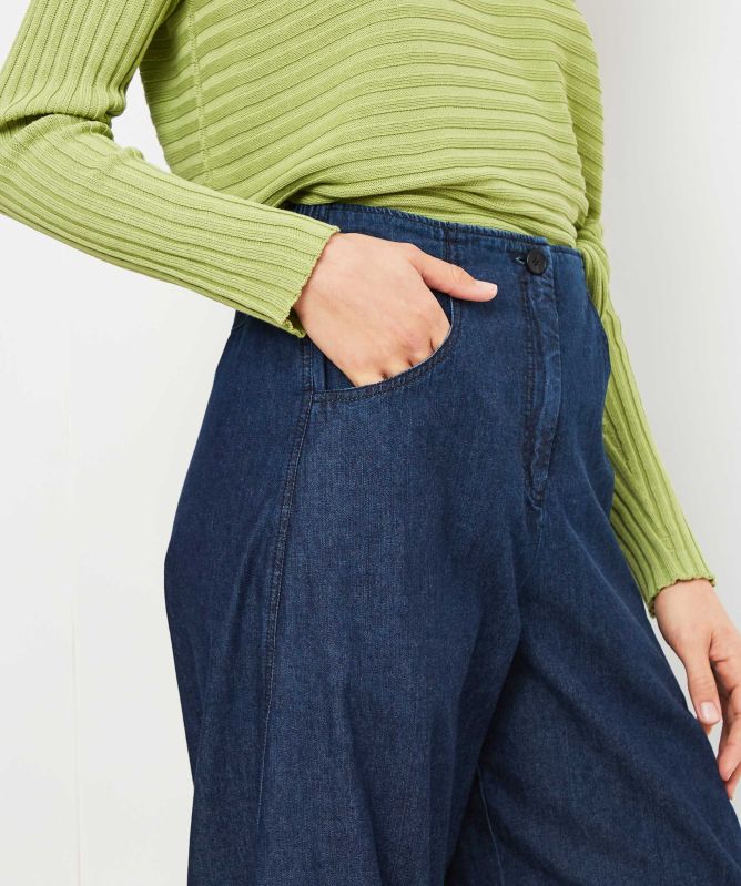 OSKA Barrel Leg 516/1146 Wash Pants