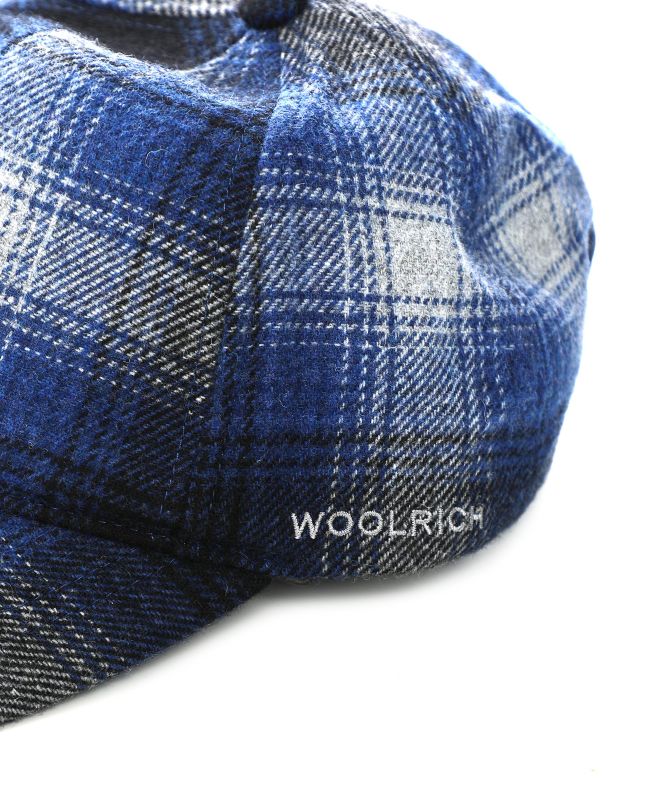Woolrich Wool Blend Check Cap