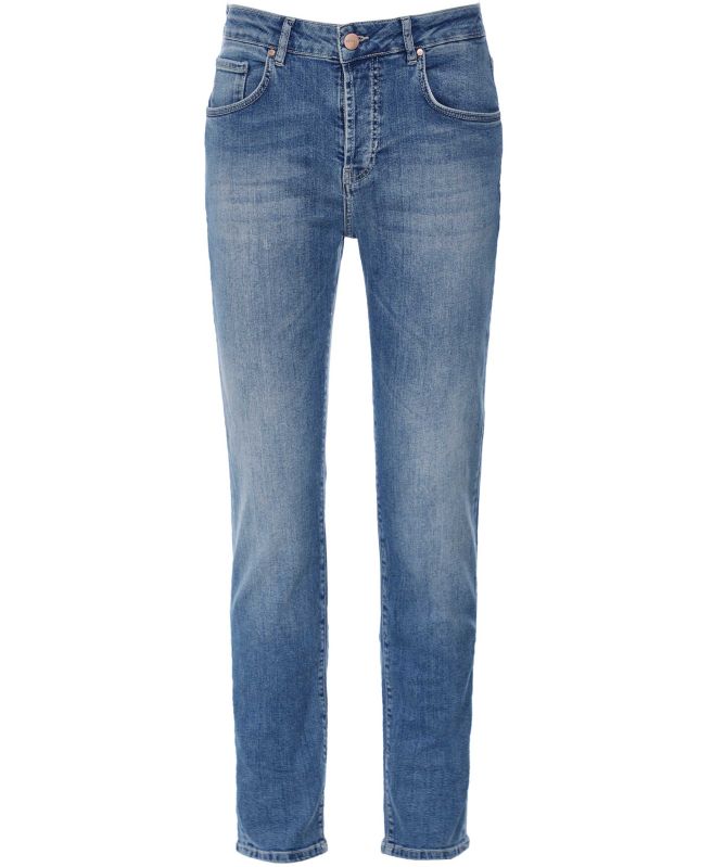 Seinse Slim Fit Mid Wash Jeans