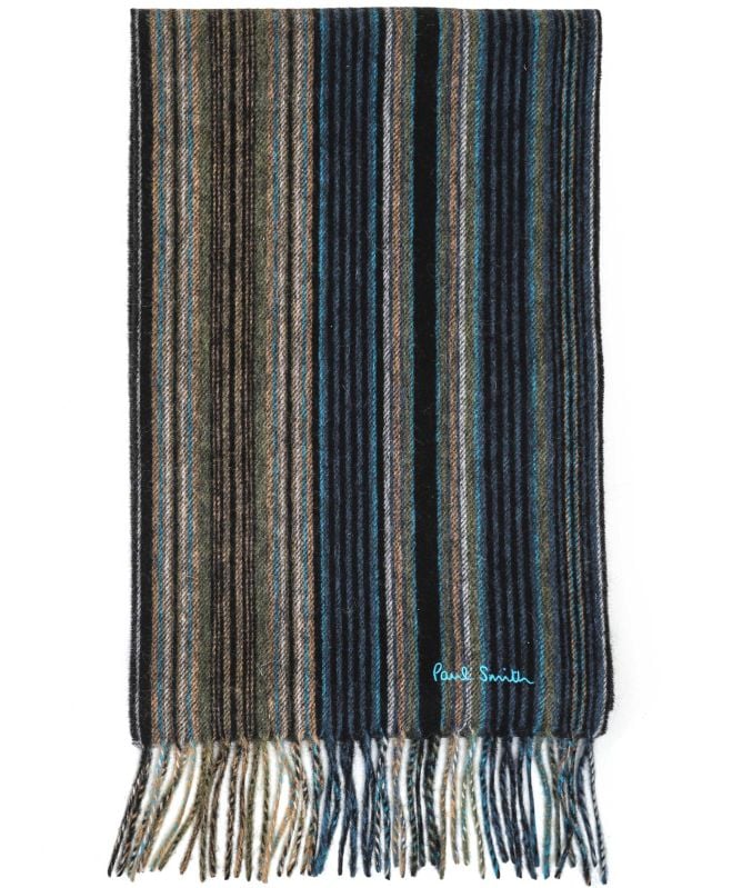 Paul Smith Lambswool Trent Stripe Scarf