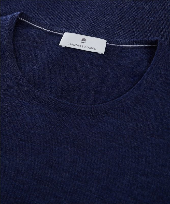 Thomas Maine Merino Crew Neck Jumper