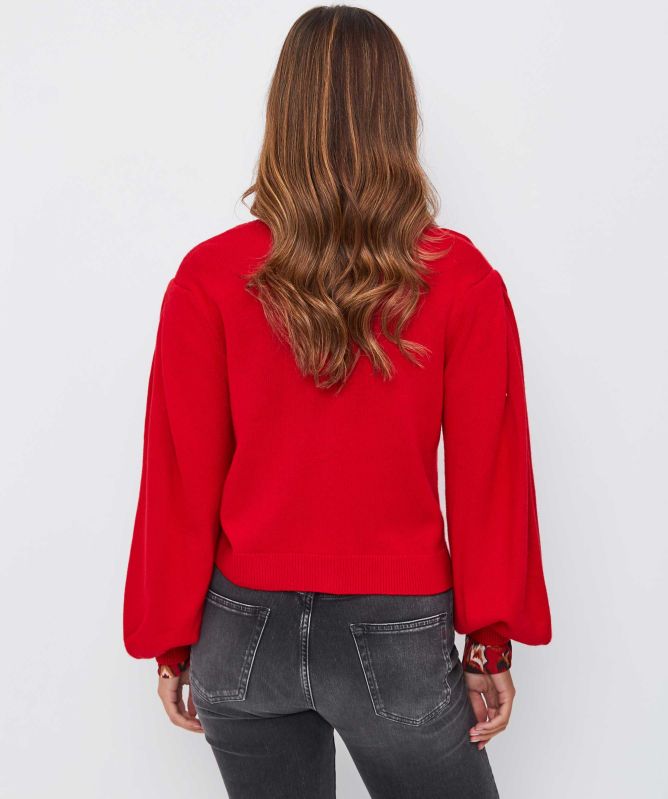 FARM Rio Heartful Knit Cardigan