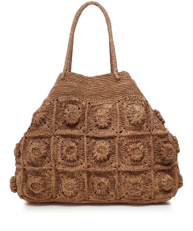 Rabarany Karo Raffia Bag