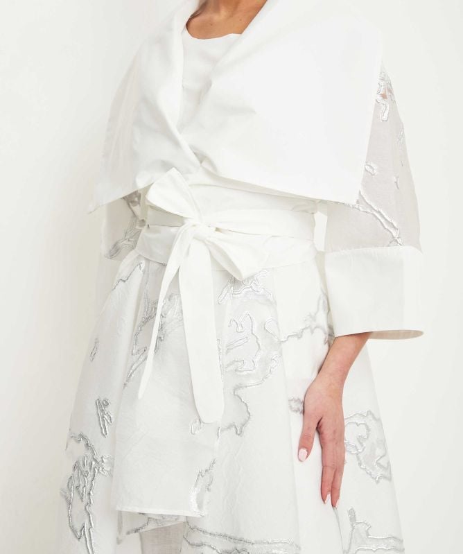 Bize Gilded Cape Jacket