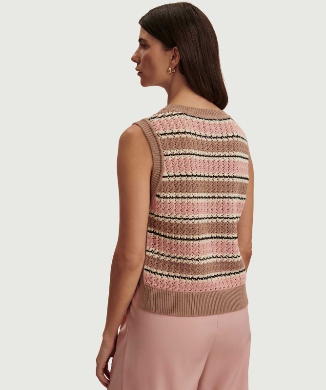 Varley Deeley Stripe Stitch Tank