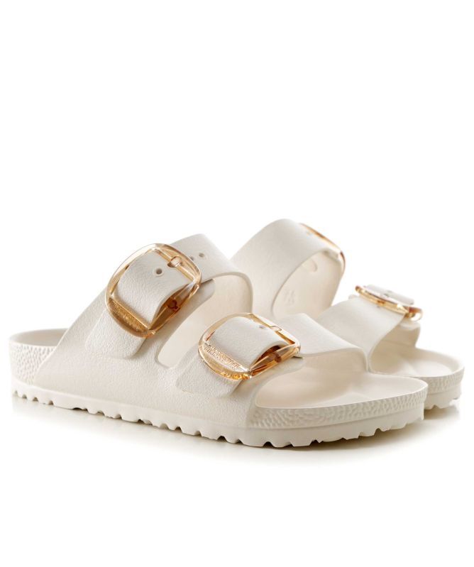 Birkenstock Arizona Big Buckle Eggshell Sandals
