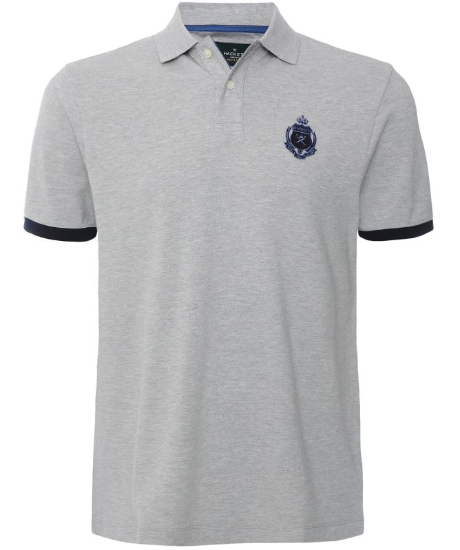 Hackett Classic Fit Heritage Logo Polo Shirt