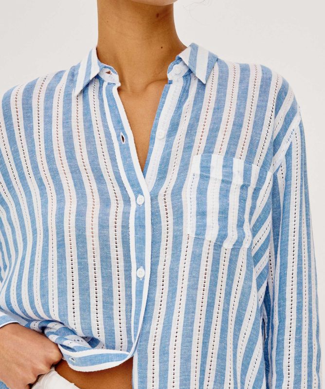 Rails Charli Striped Shirt