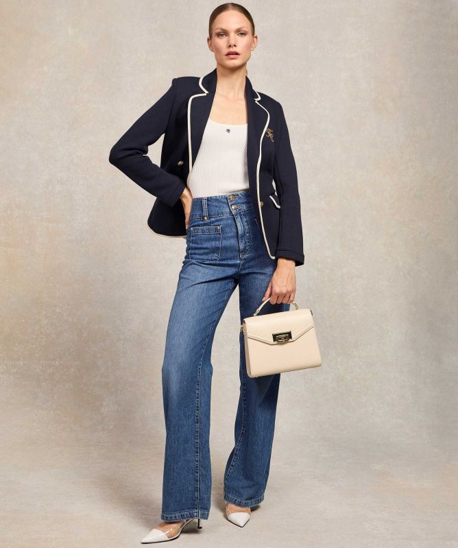 Holland Cooper Ruby Knitted Vest Top