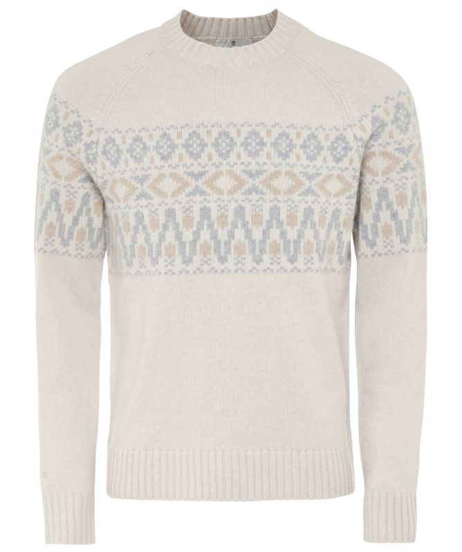 Thomas Maine Fair Isle Crew Neck Sweater