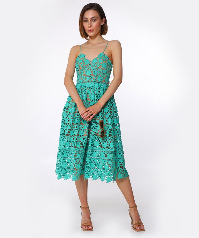 Self-Portrait Azaela Midi Dress