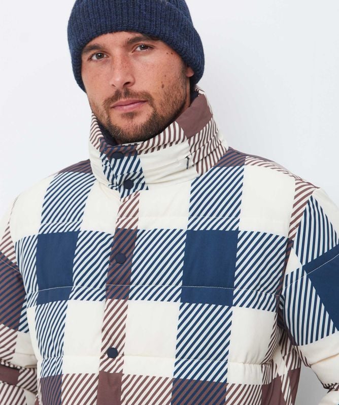 Aquascutum Check Puffer Jacket