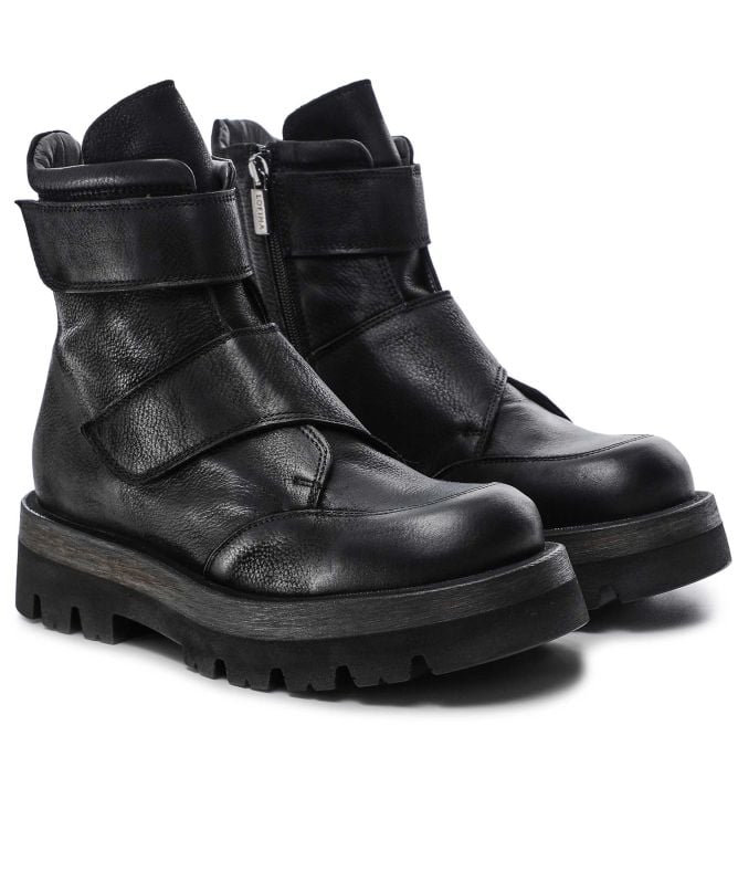 Lofina Twist Strap Boots