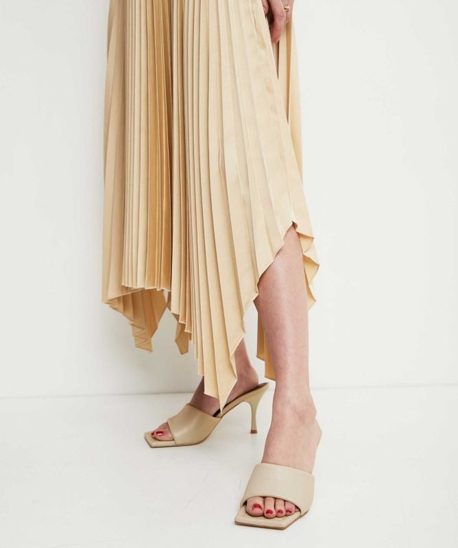 JOSEPH Knit Weave Plissé Dera Dress