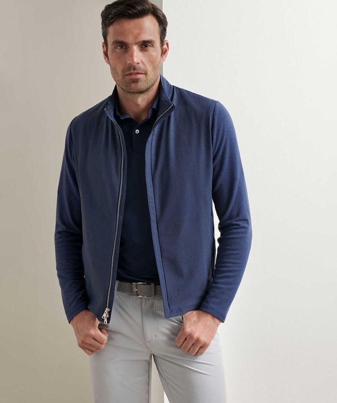 Peter Millar Solstice Performance Hybrid Cardigan