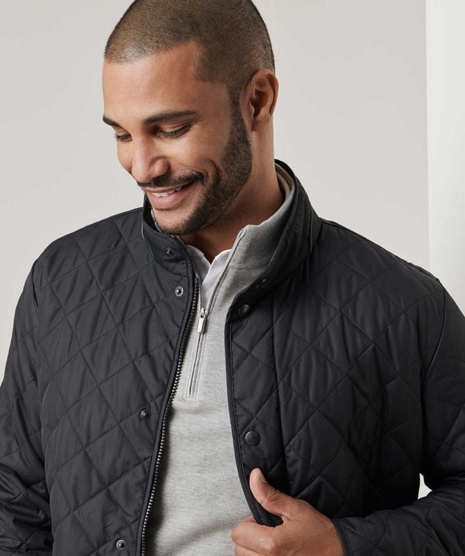 Peter Millar Quilted Suffolk Coat