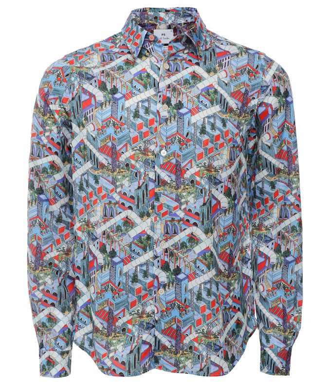 Paul Smith Tailored Fit Jack's World Shirt