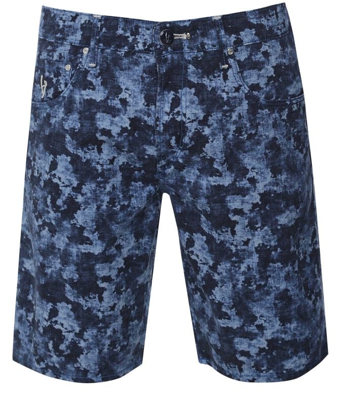 HandPicked Camo Denim Poppi Shorts