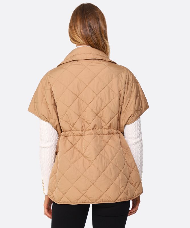 Rino and Pelle Alane Quilted Cape