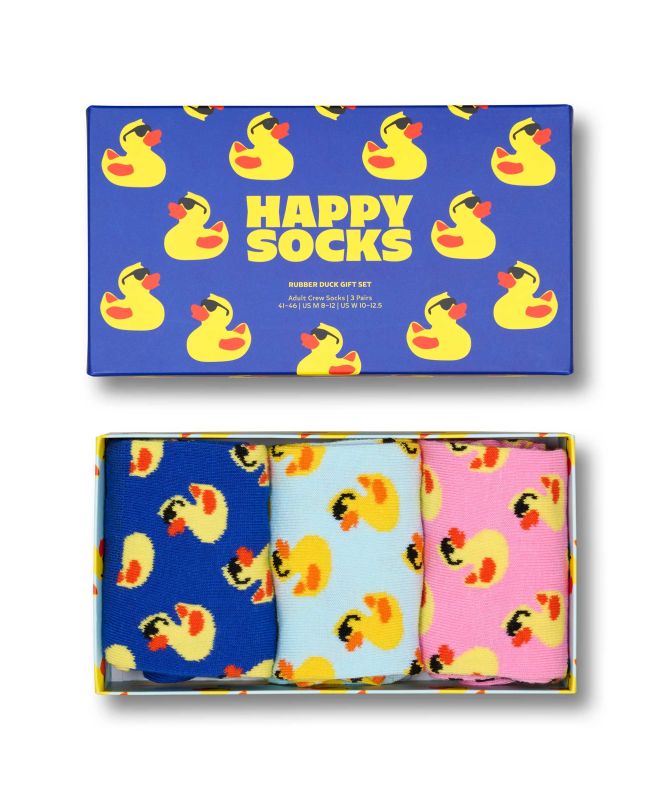 Happy Socks Rubber Duck Socks 3 Pack
