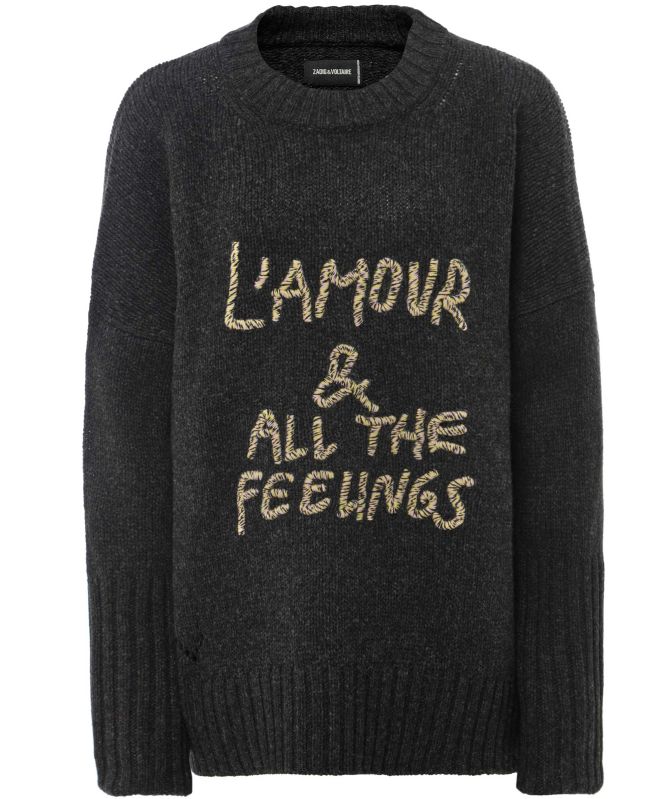 Zadig and Voltaire Malta Merino Wool Jumper