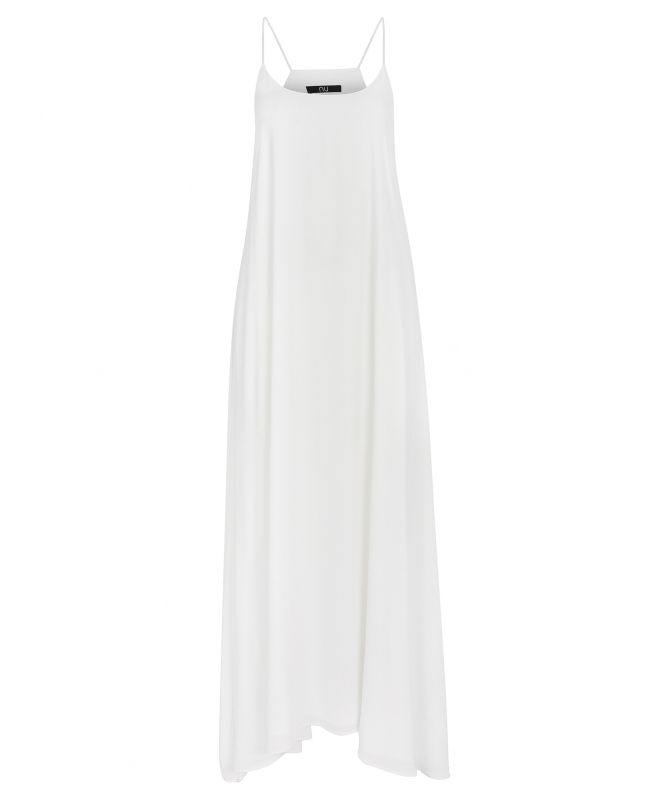 NU London Long Draped Hem Dress