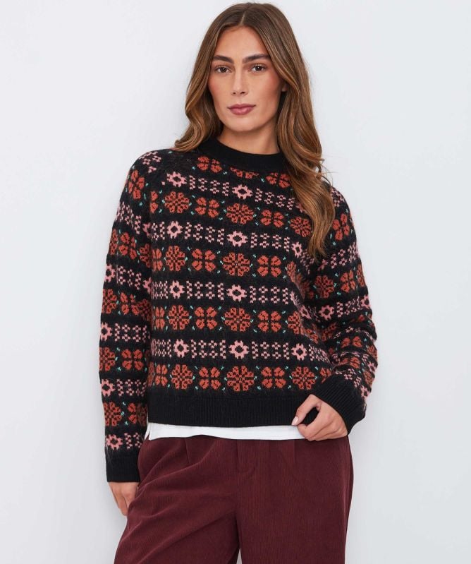 Paul Smith Crew Neck Fairisle Knitted Jumper
