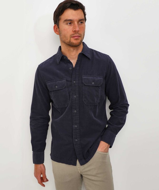 Replay Corduroy Pocket Shirt