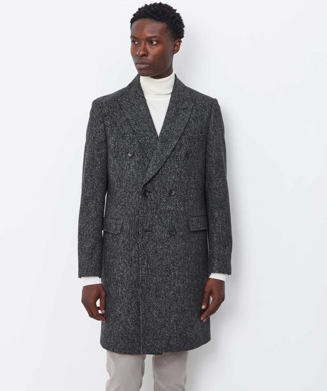 Sand Tweed Sultan DB Coat