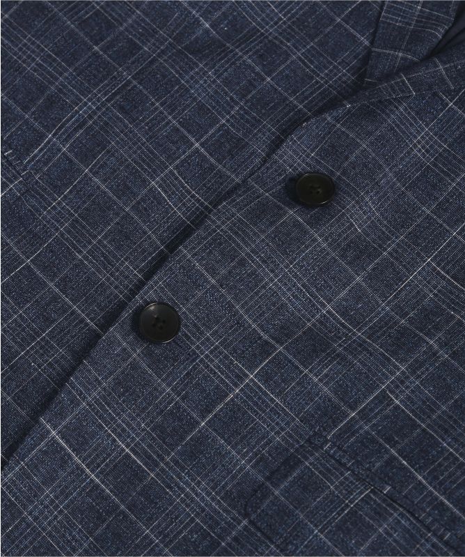 BOSS Slim Fit Check H-Huge-2Pcs-222 Suit