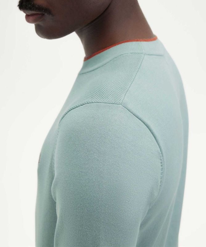 Fred Perry Textured Front Knit T-Shirt