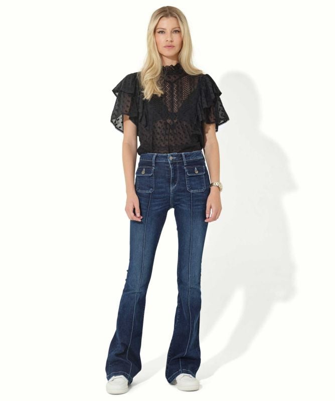 Donna Ida Hope The High Top Flare Jeans