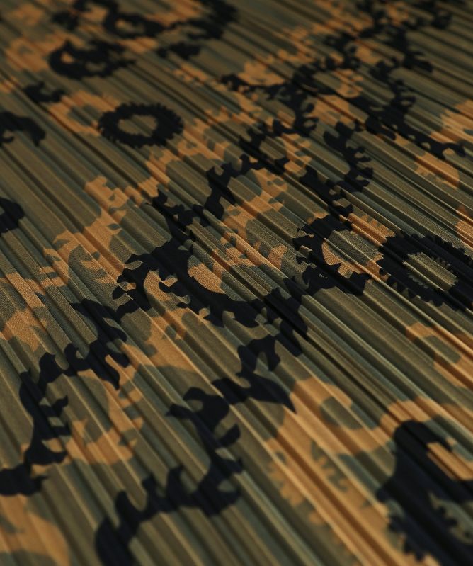 Alexandra Tsoukala Iris Pleated Scarf