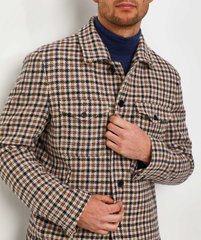 J. Blades Wool Check Jacket