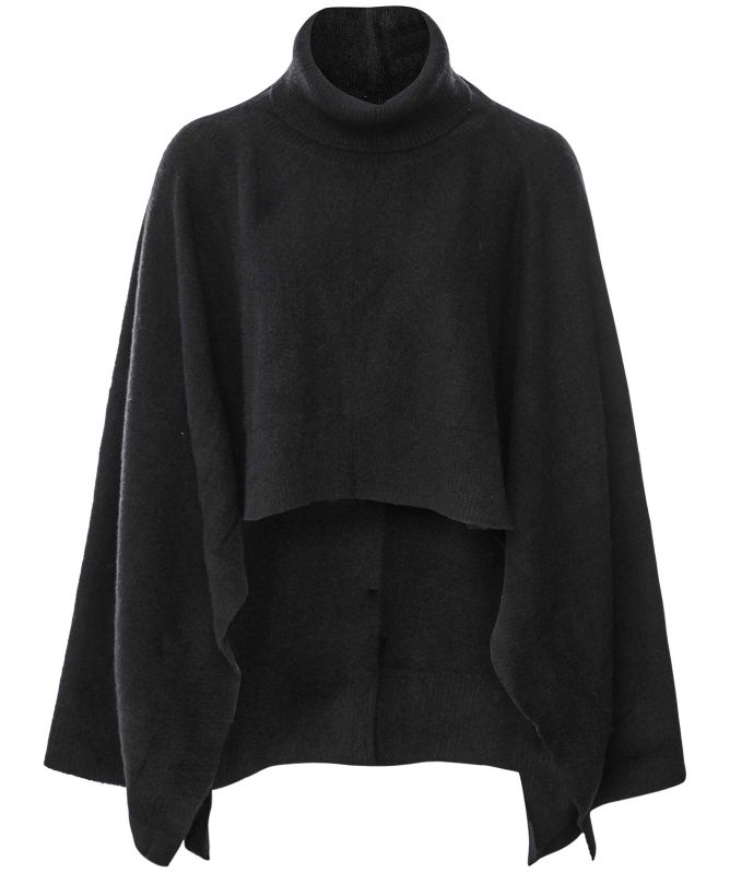 NU London Drape Knit Poncho