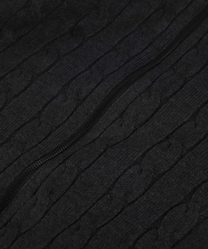 BOSS Cable Knit Kudable Hoodie