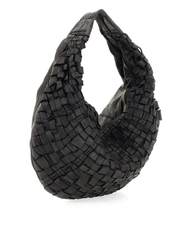 Campomaggi Edera Woven Shoulder Bag
