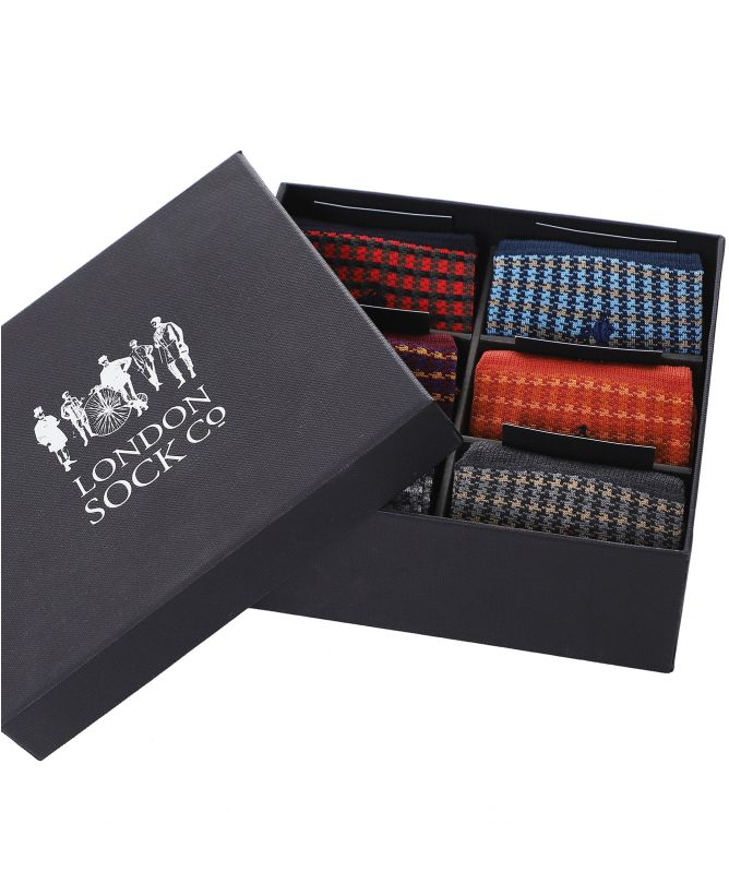 London Sock Co. Shaken & Stirred Socks 6 Pack